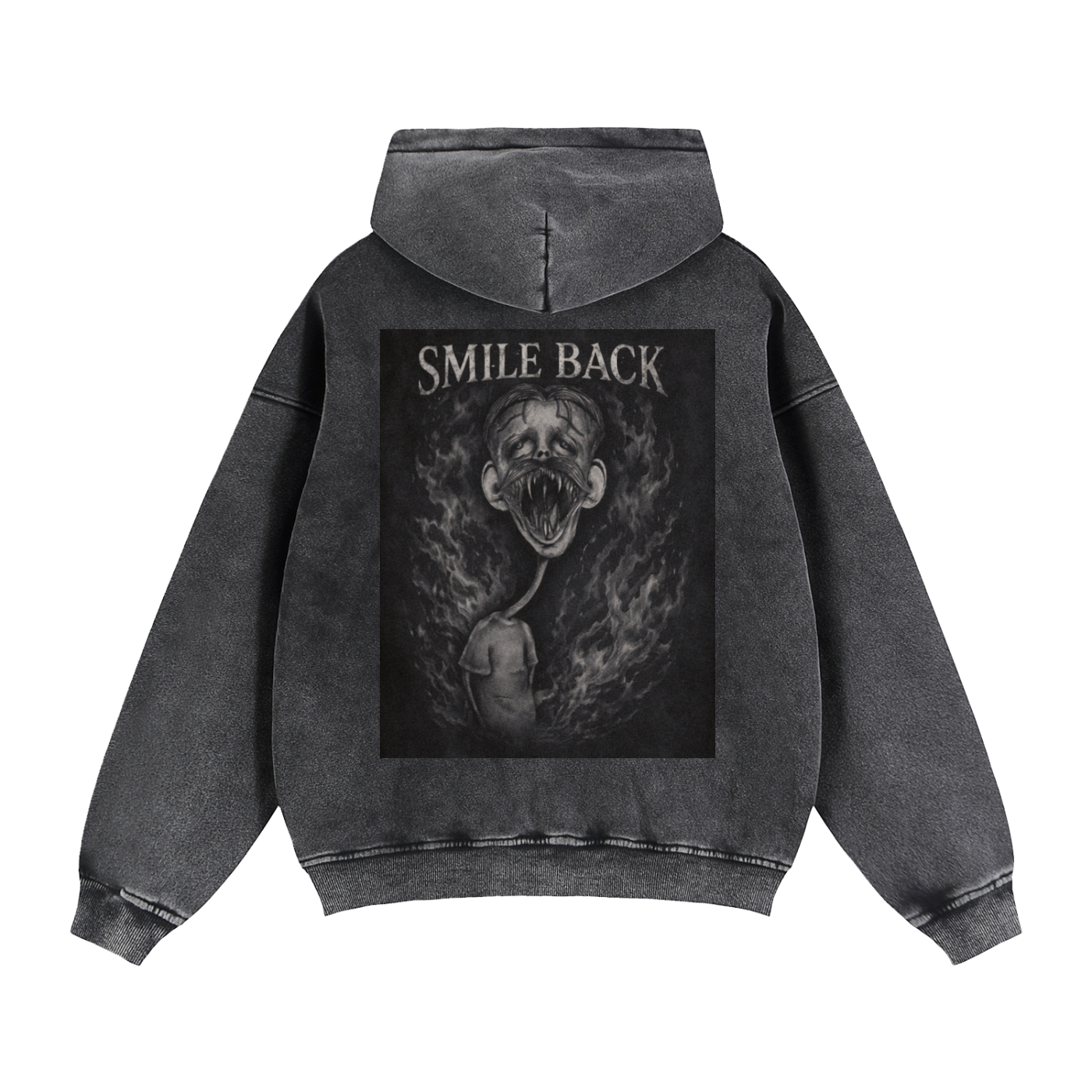 Zip-Through Boxy Fleece Hoodie